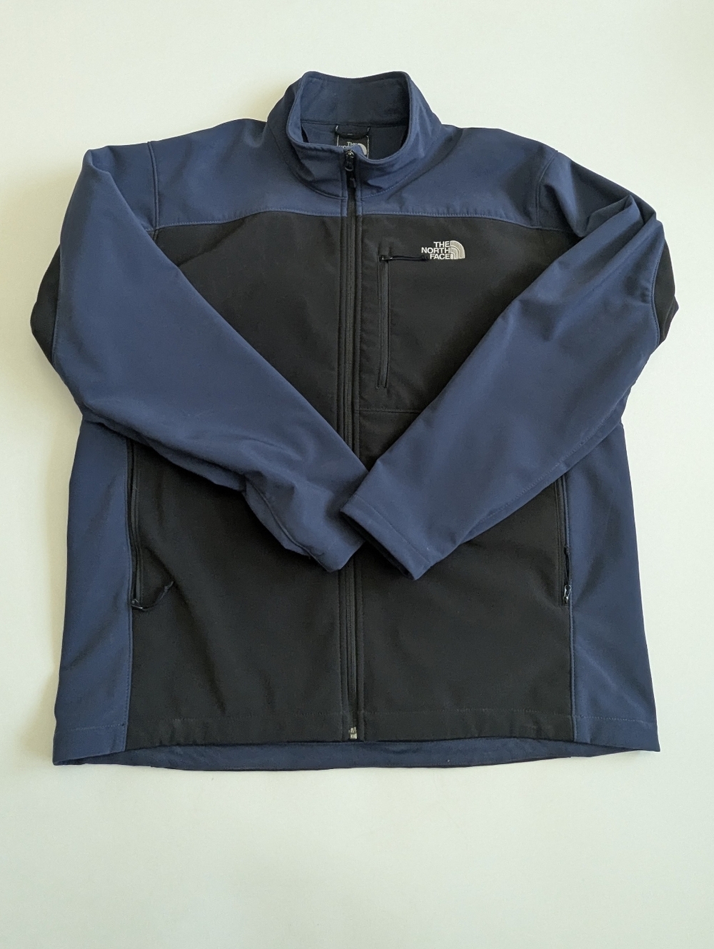 North Face Men's Black & Blue Apex Jacket 2XL XXL